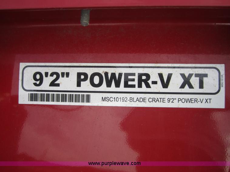 image for item 3782 The Boss Power V snow blade