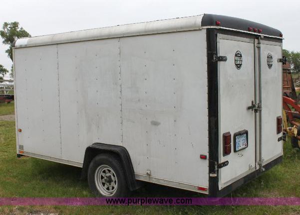 image for item 6536 1995 Wells Cargo 12' enclosed trailer