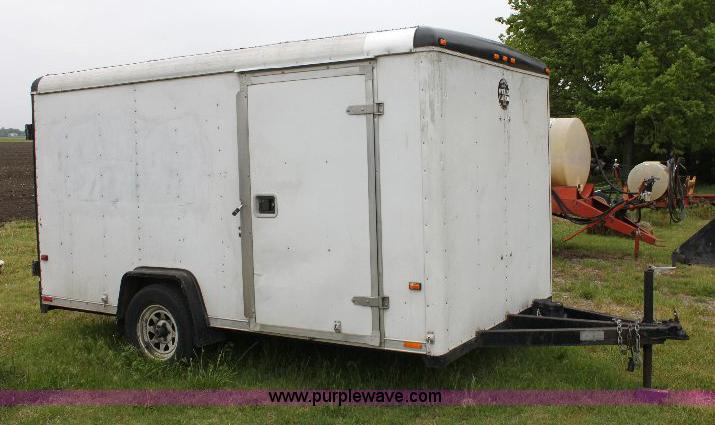 image for item 6536 1995 Wells Cargo 12' enclosed trailer