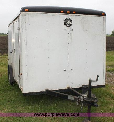 image for item 6536 1995 Wells Cargo 12' enclosed trailer