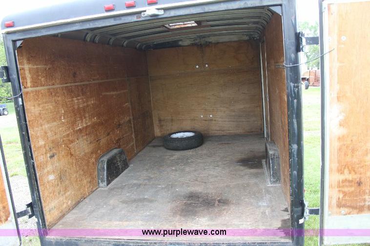 image for item 6536 1995 Wells Cargo 12' enclosed trailer