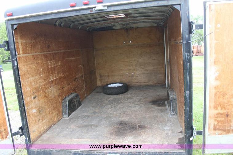 image for item 6536 1995 Wells Cargo 12' enclosed trailer