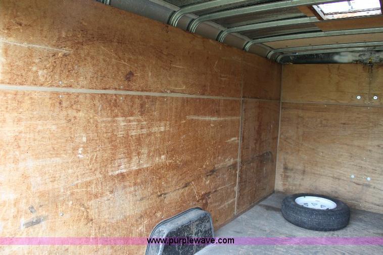 image for item 6536 1995 Wells Cargo 12' enclosed trailer