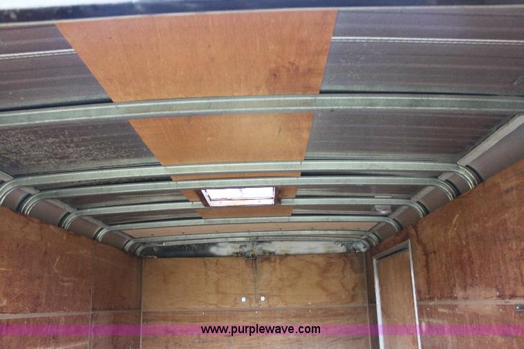 image for item 6536 1995 Wells Cargo 12' enclosed trailer