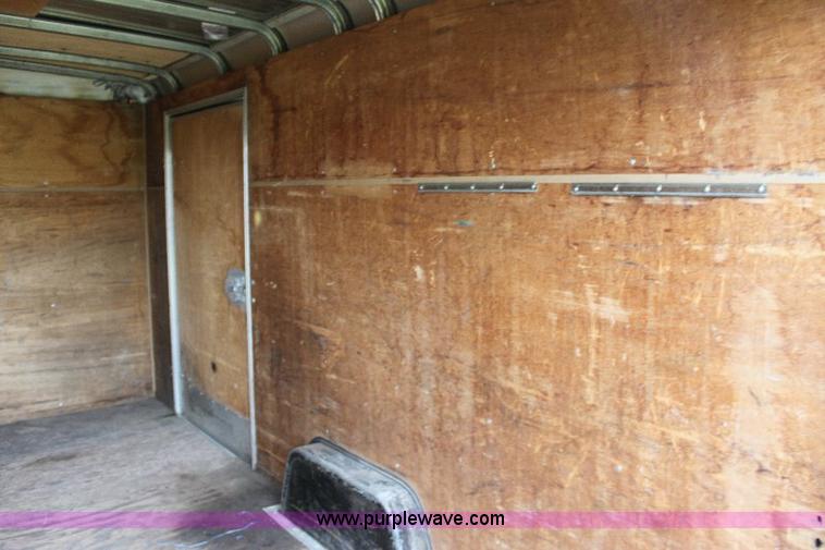 image for item 6536 1995 Wells Cargo 12' enclosed trailer