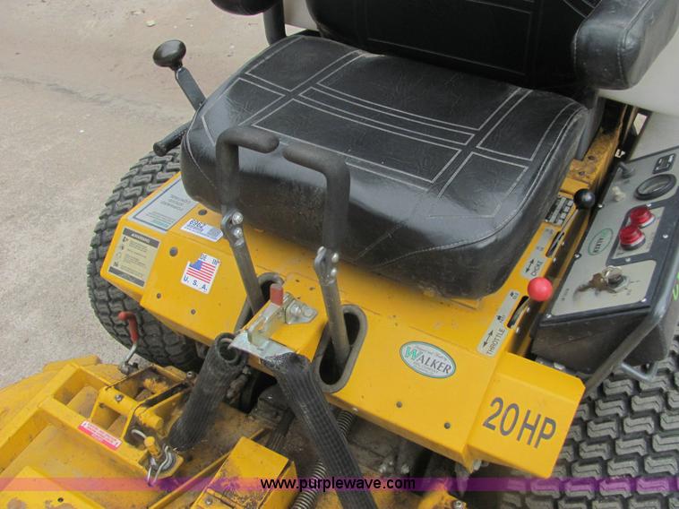 image for item 6962 Walker zero turn lawn mower