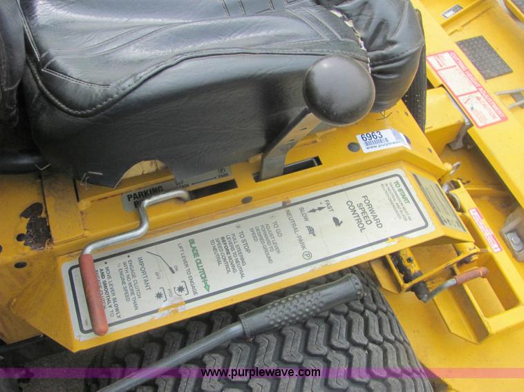 image for item 6963 Walker zero turn lawn mower