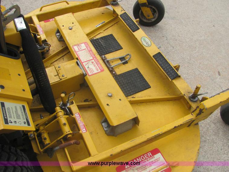image for item 6963 Walker zero turn lawn mower