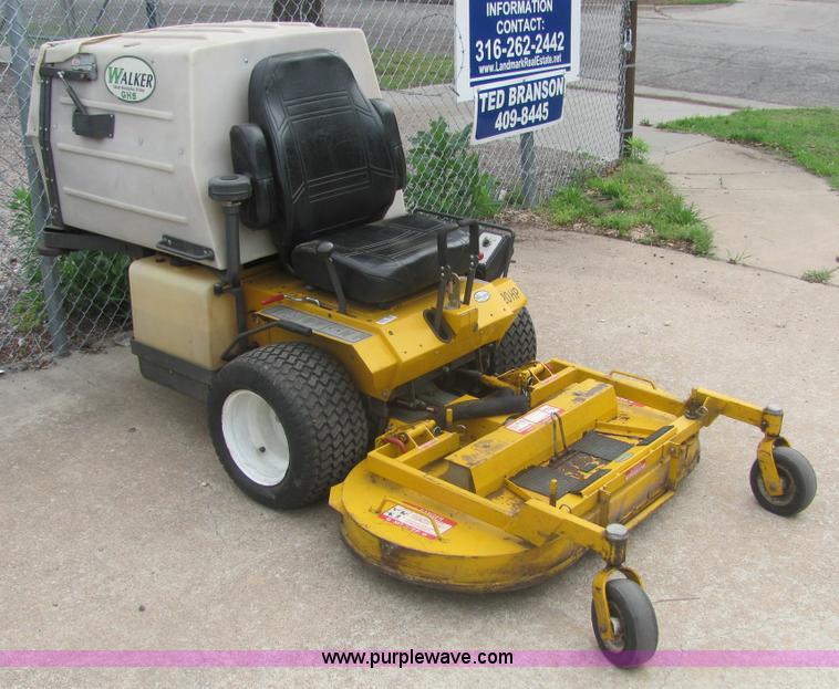 image for item 6964 Walker zero turn lawn mower