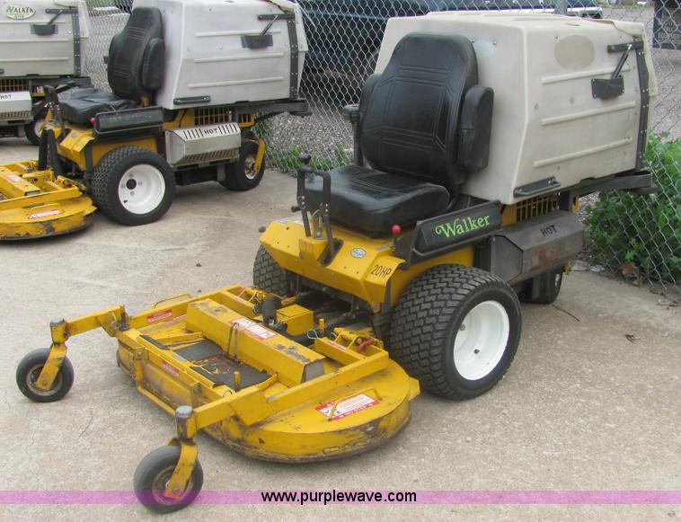 image for item 6964 Walker zero turn lawn mower