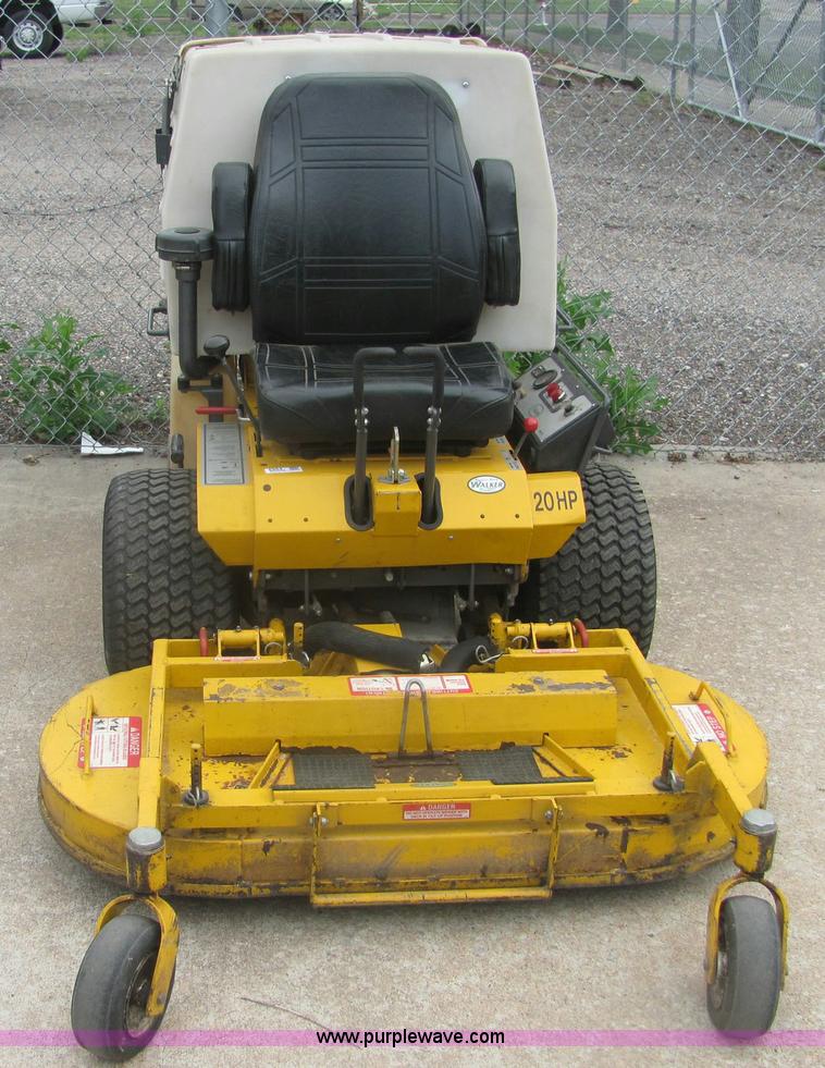 image for item 6964 Walker zero turn lawn mower