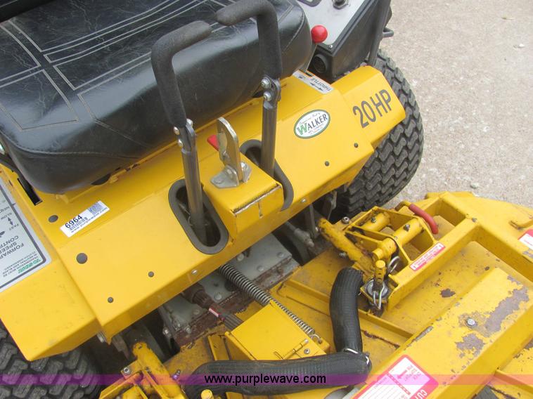 image for item 6964 Walker zero turn lawn mower