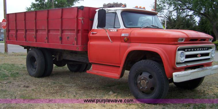 image for item 7377 1965 Chevrolet 60 grain truck