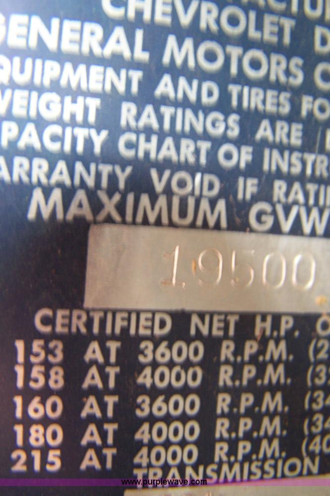 image for item 7377 1965 Chevrolet 60 grain truck