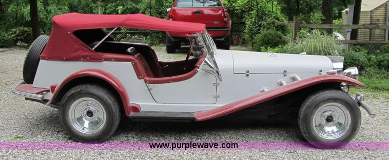 image for item 9013 1929 Mercedes Benz Gazelle Convertible kit car