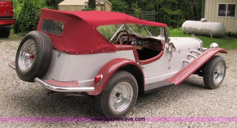 image for item 9013 1929 Mercedes Benz Gazelle Convertible kit car