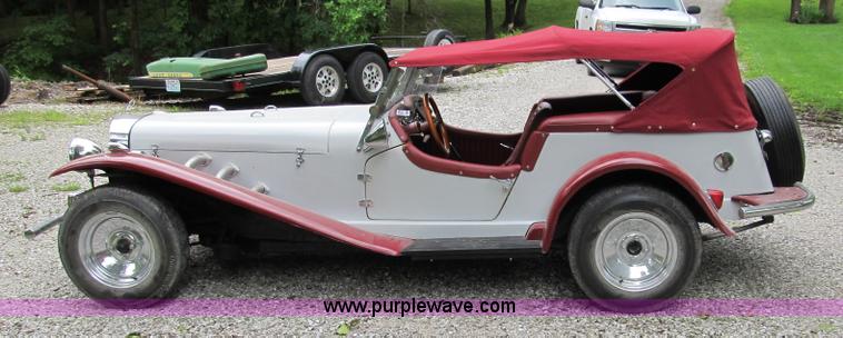 image for item 9013 1929 Mercedes Benz Gazelle Convertible kit car