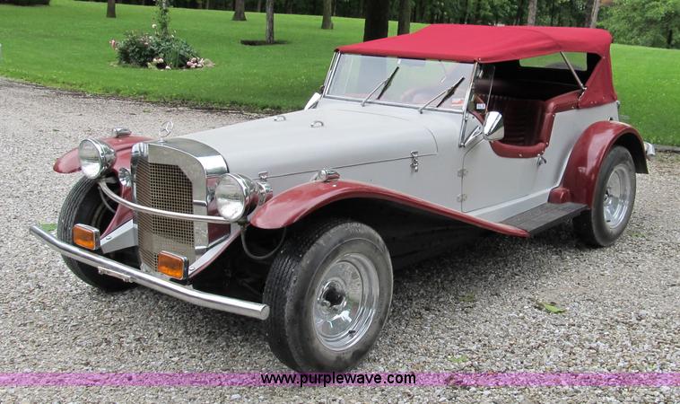 image for item 9013 1929 Mercedes Benz Gazelle Convertible kit car