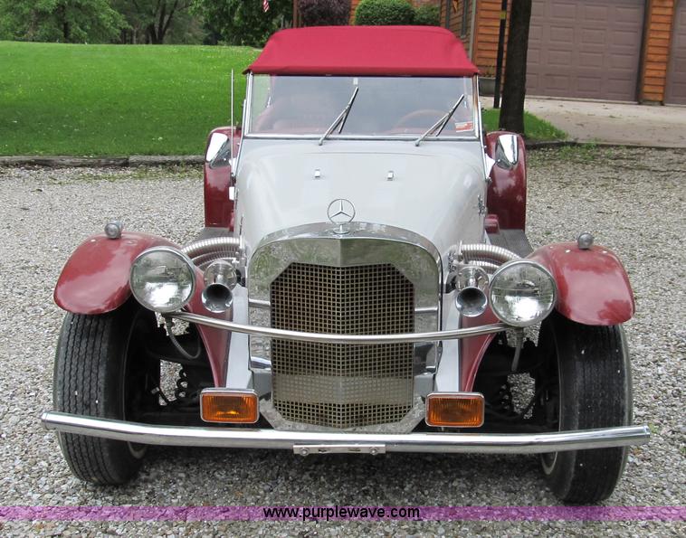 image for item 9013 1929 Mercedes Benz Gazelle Convertible kit car