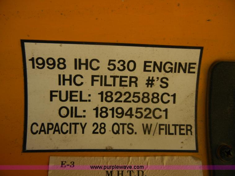 image for item 2354 1999 International 4900 dump truck