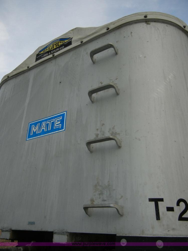 image for item 2358 1990 Mate 26' dump trailer