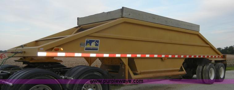 image for item 2360 1984 Load King 1827STD belly dump trailer