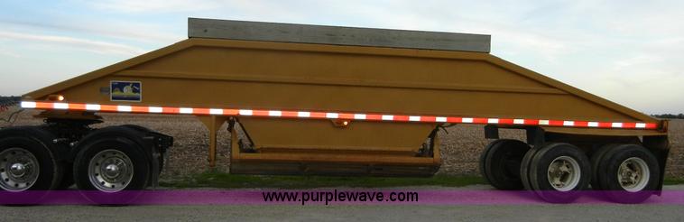 image for item 2360 1984 Load King 1827STD belly dump trailer