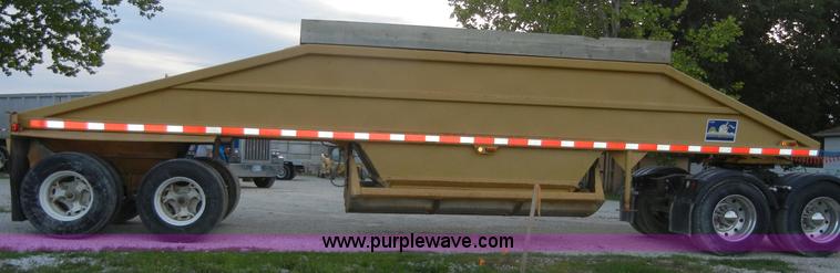 image for item 2360 1984 Load King 1827STD belly dump trailer