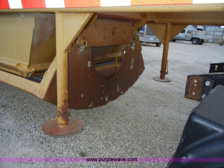 image for item 2360 1984 Load King 1827STD belly dump trailer