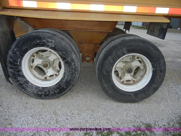 image for item 2360 1984 Load King 1827STD belly dump trailer