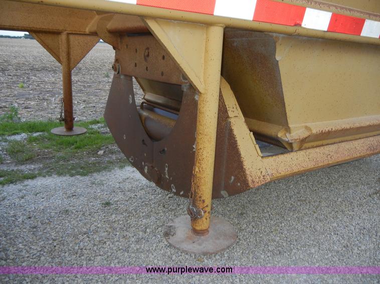 image for item 2360 1984 Load King 1827STD belly dump trailer