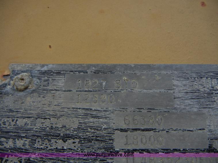 image for item 2360 1984 Load King 1827STD belly dump trailer