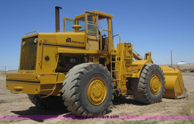 image for item 3058 Fiat-Allis 945B wheel loader