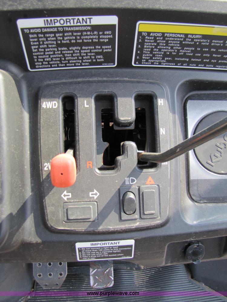 image for item 3441 Kubota RTV900