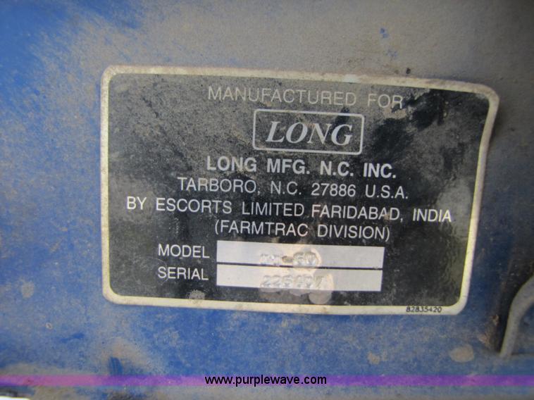 image for item 3445 Long Farmtrac 60 tractor