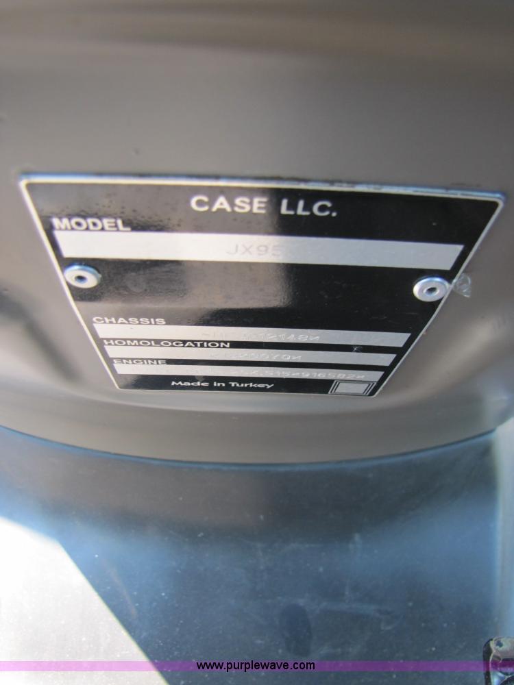 image for item 3448 Case IH JX95 MFWD tractor