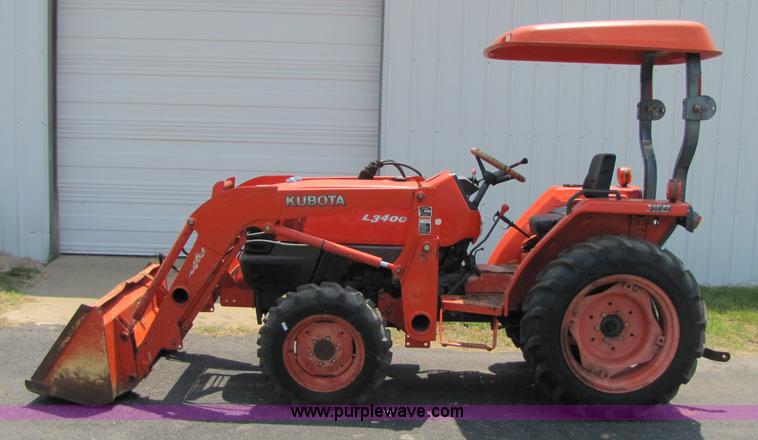image for item 3451 Kubota L3400 MFWD tractor
