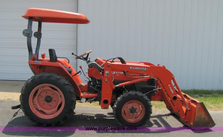 image for item 3451 Kubota L3400 MFWD tractor
