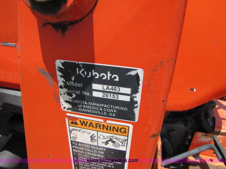 image for item 3451 Kubota L3400 MFWD tractor