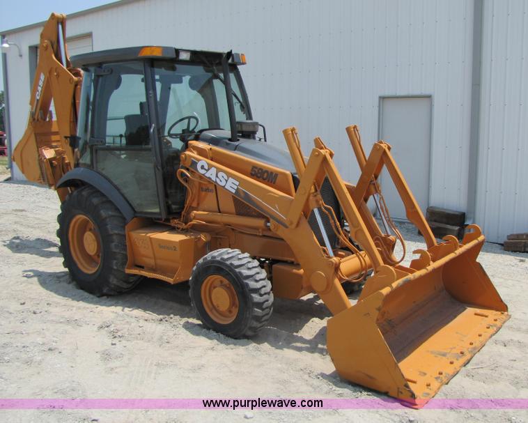 image for item 3455 2001 Case 580M Series 2 backhoe