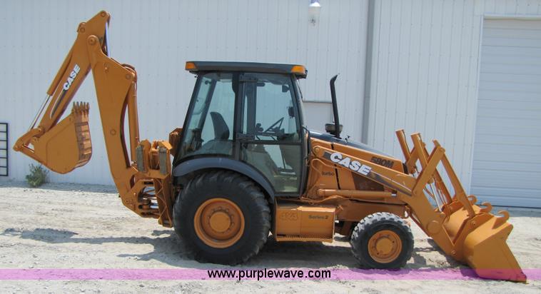 image for item 3455 2001 Case 580M Series 2 backhoe