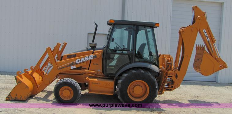 image for item 3455 2001 Case 580M Series 2 backhoe