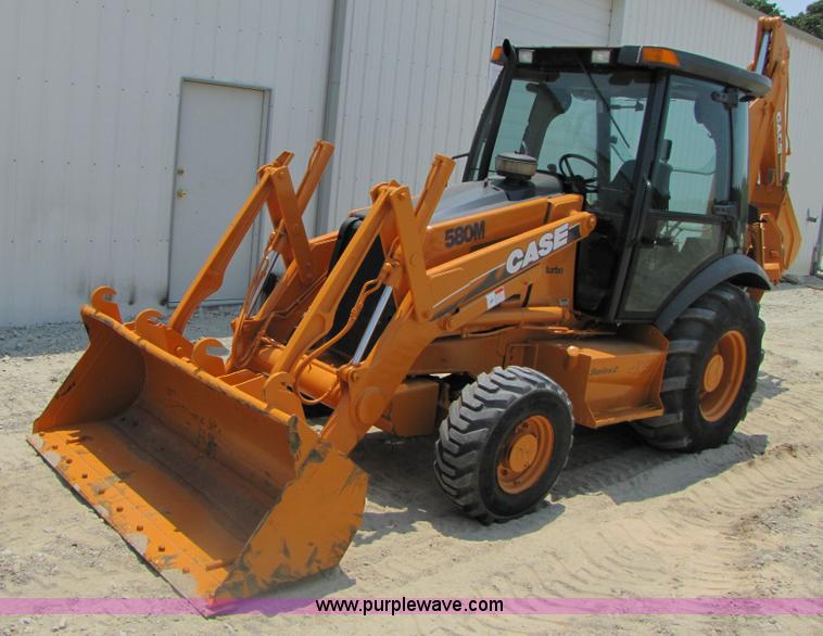 image for item 3455 2001 Case 580M Series 2 backhoe