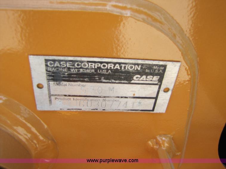 image for item 3455 2001 Case 580M Series 2 backhoe