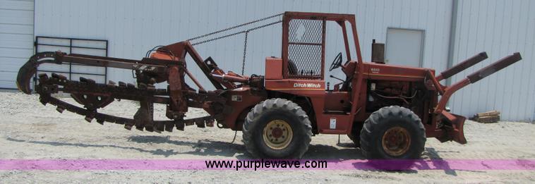 image for item 3458 Ditch Witch 6510 trencher with cable plow