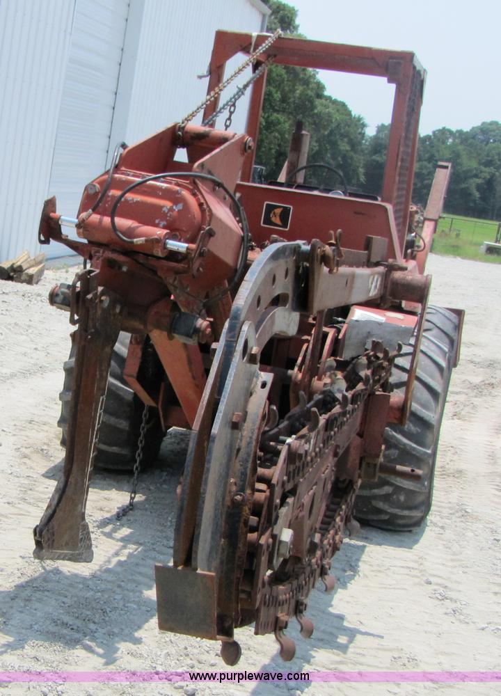 image for item 3458 Ditch Witch 6510 trencher with cable plow
