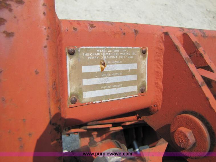 image for item 3458 Ditch Witch 6510 trencher with cable plow