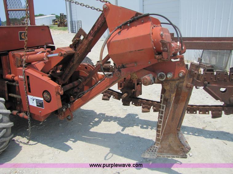 image for item 3458 Ditch Witch 6510 trencher with cable plow