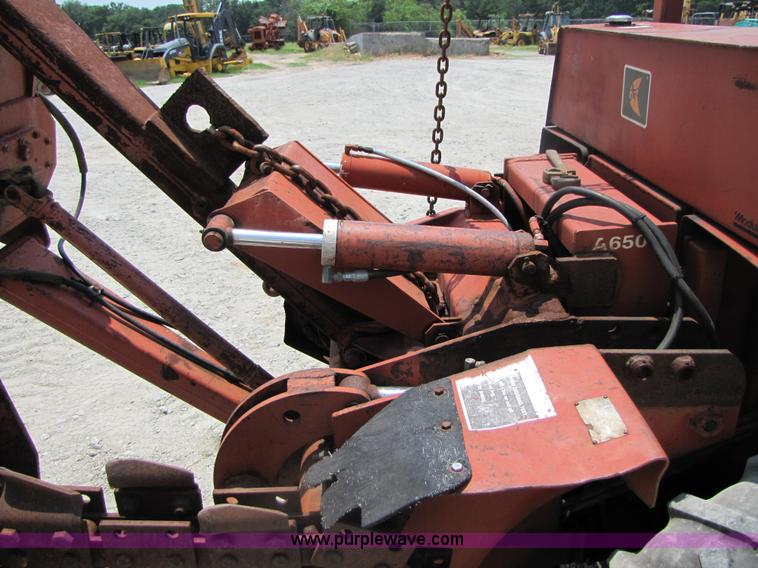 image for item 3458 Ditch Witch 6510 trencher with cable plow