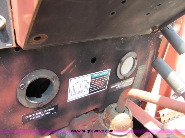 image for item 3458 Ditch Witch 6510 trencher with cable plow